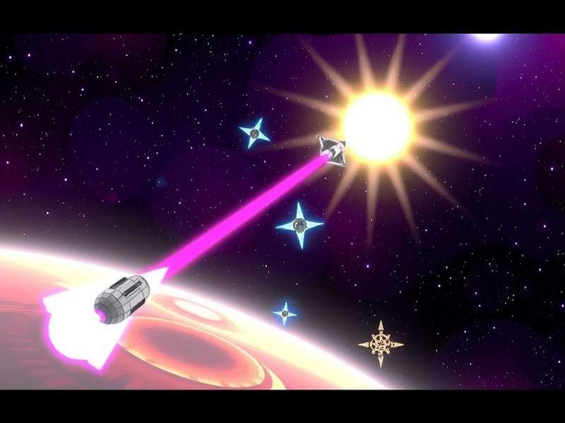 Cosmic Surge Star Voyager Game Screenshot
