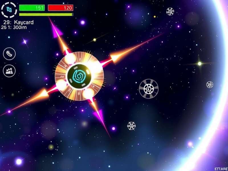 Cosmic Surge Star Voyager Visuals